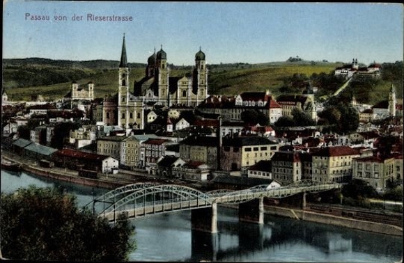 10 old PCs Passau in Lower Bavaria, various views