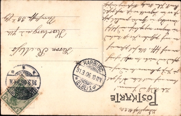 Postcard Ludwigslust in Mecklenburg, Altar, Lutheran Church