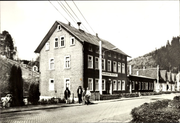 KP Katzhütte w Schwarzatal, schronisko młodzieżowe Helmut Just, ul