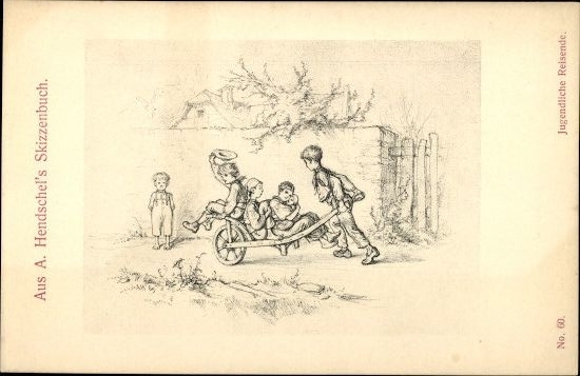 5 old PCs Albert Hendschel, various views