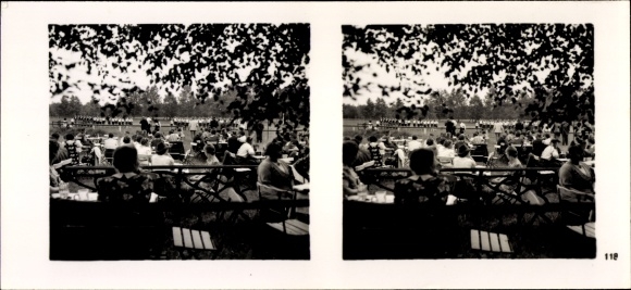 Stereo spatial image The NS model companies 1937-38 No. 428 III/118, Albert Dölling Civil Engineering Bühlau