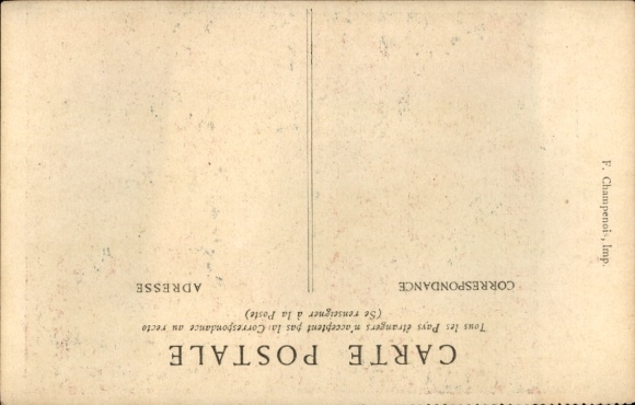 Kunstenaarsbriefkaart Lourdes, Chemin de fer d'Orléans et du Midi, reclame