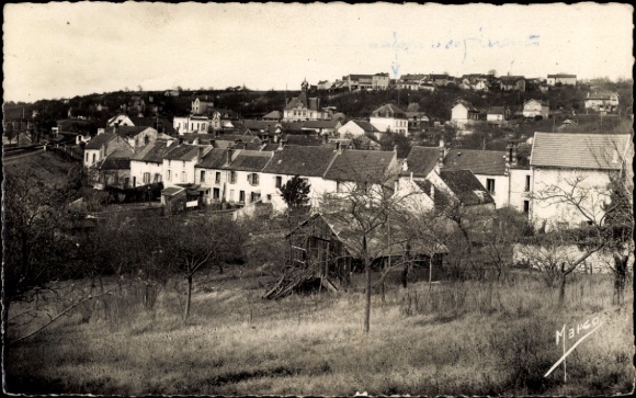 Postcard Juziers-Yvelines, Panorama