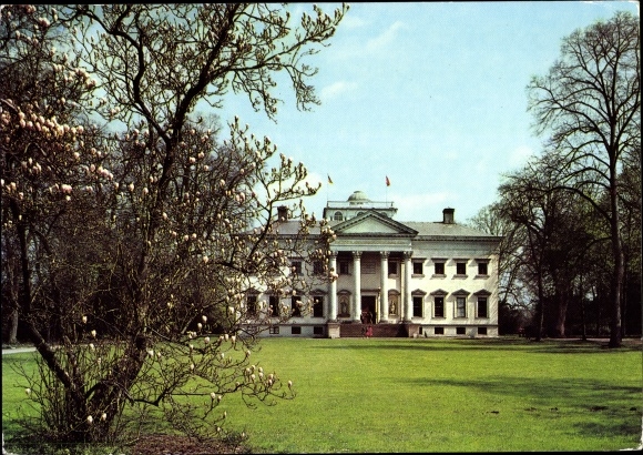 Ak Oranienbaum Wörlitz in Anhalt, Wörlitzer Park, landschapspark, kasteelmuseum