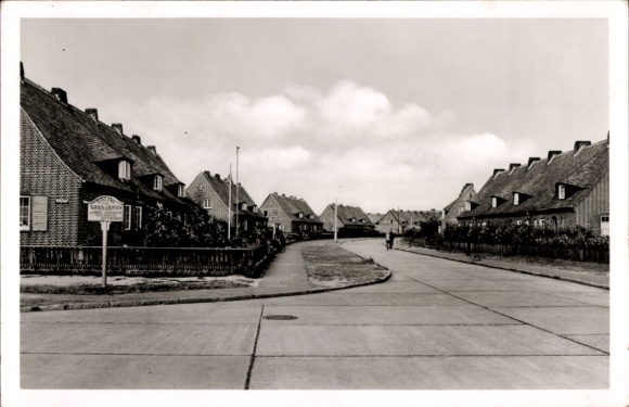 Ak Nordseebad Lijst op Sylt, Landwehrdeich
