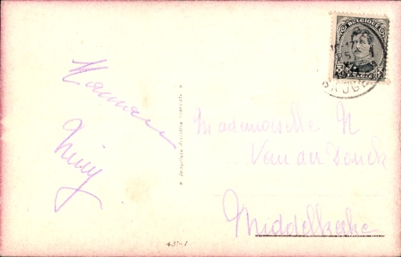 Artist Postcard Bompard, Sergio, Woman powdering herself