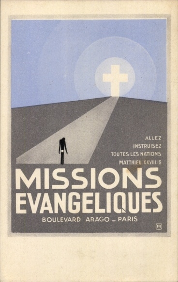 Ak Paris, Boulevard Arago, Evangelische Missies