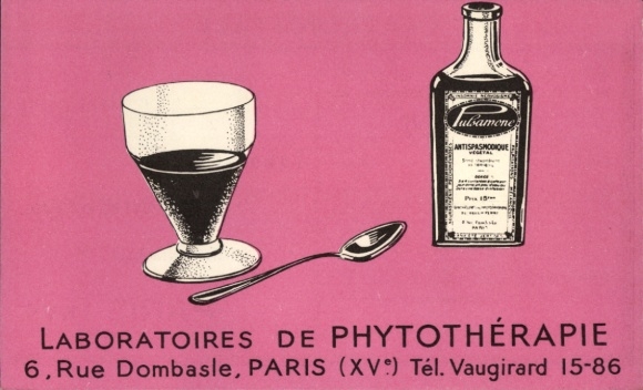 Ansichtkaart Paris XV., Laboratoires de Phythotherapie, Rue Dombasle