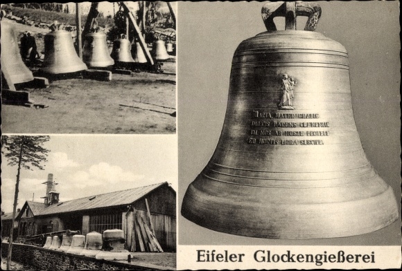 PC Brockscheid in the Eifel Rhineland Palatinate, Eifel bell foundry Johannes Mark, bell