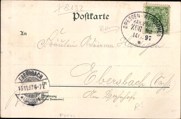 Chromo-Litho Dresden West Gohlis, Gohlis windmill