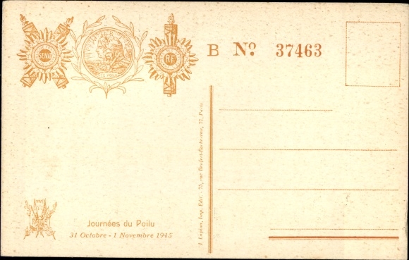 Song Postcard Aux Armées de la République, Les Aigles Noirs