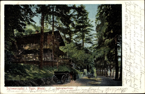PC Schwarzburg in Thuringia, nice detailed view