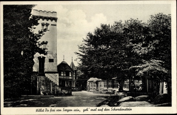 PC Pulsnitz Sachsen, lot at Schwedenstein, observation tower