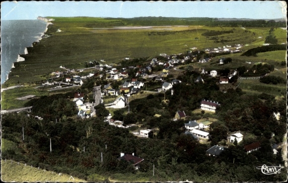 PC Berneval-sur-Mer Seine Maritime, general view, coast