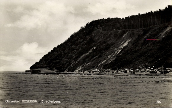 Ak Ostseebad Koserow auf Usedom, Streckelberg