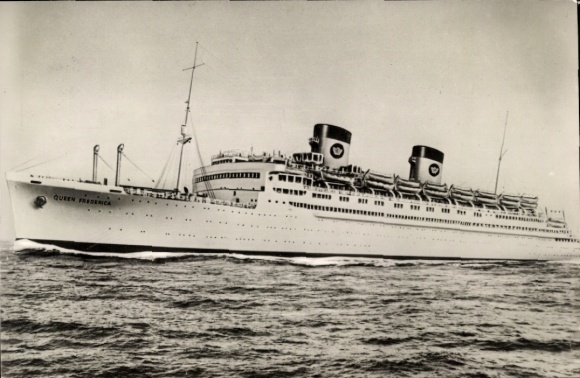 Statek parowy SS Queen Frederica, National Hellenia American Line