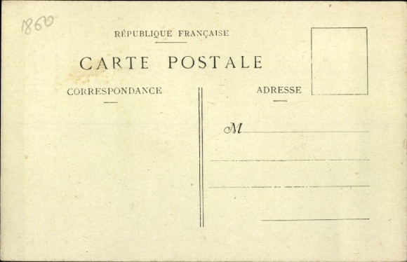 Artist Postcard Mücke attacks a man, advertising for Filudine