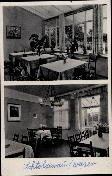PC Stolzenau an der Weser, NSV mothers&#39; convalescent home Weserborn, interior view