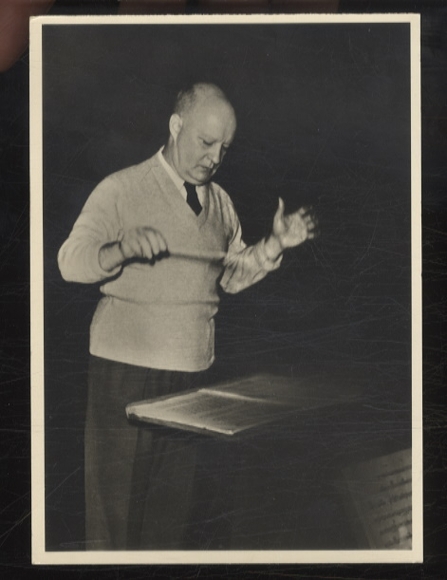 Photo AK Paul Hindemith, German conductor