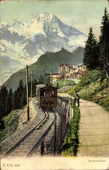 KP Mürrenbahn, kolejka górska, kolejka linowa