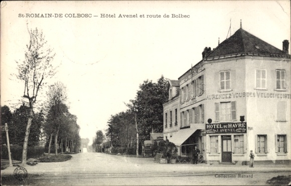 Ak Saint Romain de Colbosc Seine Maritime, Hotel du Havre