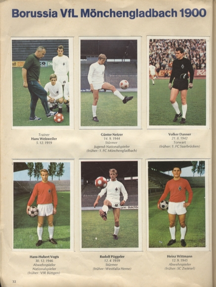 Football 1967/68 football pictures, Bergmann, 359 collection pictures, 1968