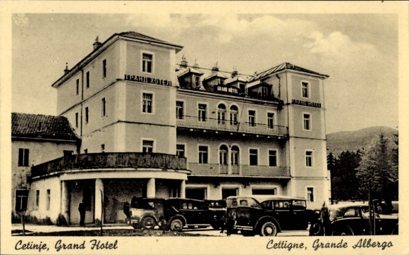 KP Цетиње Cetinje Czarnogóra, Grand Hotel