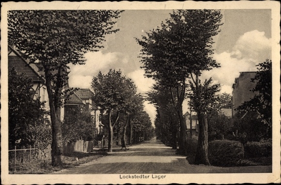 Ansichtkaart Lockstedt in Holstein, Lockstedter kamp, laan