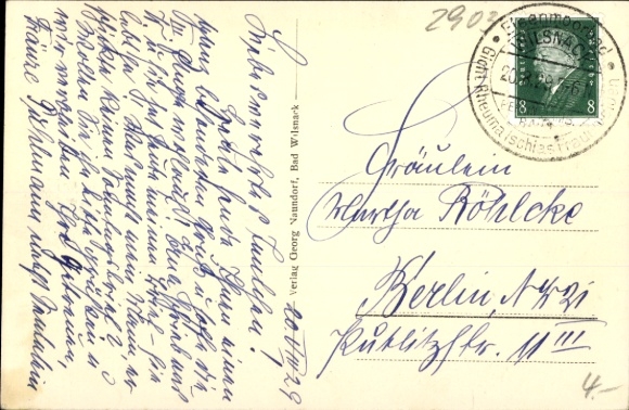 Postcard Bad Wilsnack in der Prignitz, Miraculous Blood Church