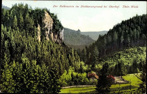 10 alte Ak Oberhof, diverse Ansichten