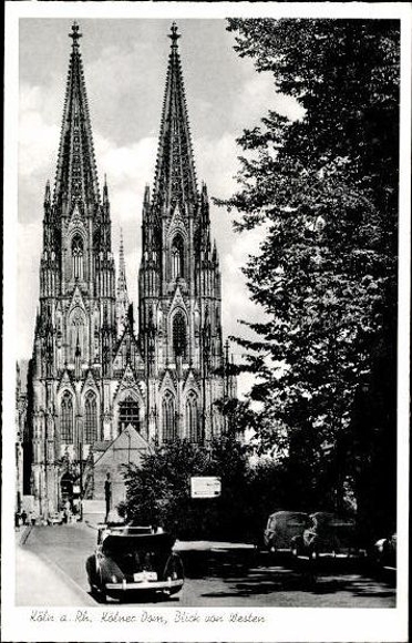 10 alte Ak Köln in Nordrhein Westfalen, diverse Ansichten