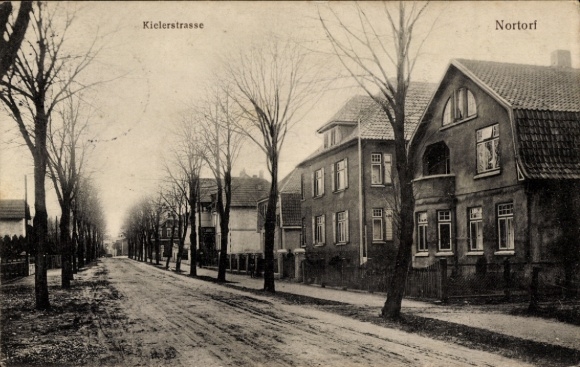 Ak Nortorf in Holstein, Kielerstrasse