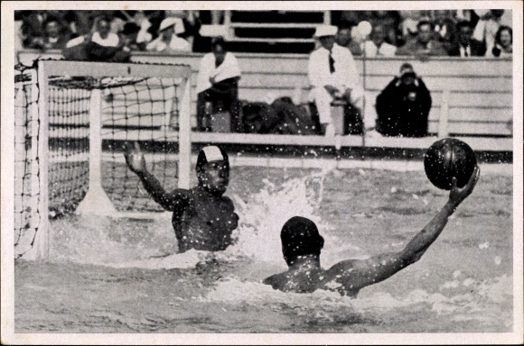 Collection picture Olympia 1936, water polo Germany Czechoslovakia, Schulze