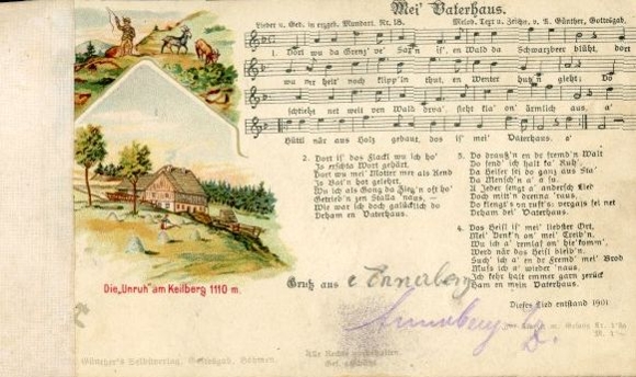 15 song cards in the album, Anton Günther