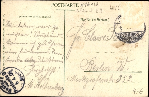KP Berlin Zehlendorf Dahlem, Paulsborn, restauracja Royal Forest House, widok z zewnątrz