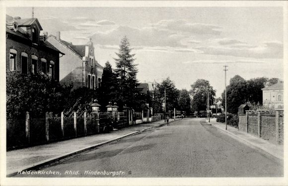 Postcard Kaldenkirchen Nettetal am Niederrhein, Hindenburgstraße