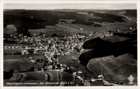 Ak Furtwangen im Schwarzwald, Landschaftsaufnahme, Höhenlufthurort  Schwarzwald, nmotiv