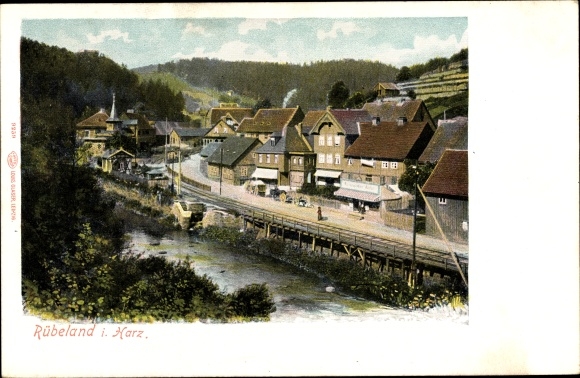 Ansichtkaart Rübeland Oberharz am Brocken, watersectie