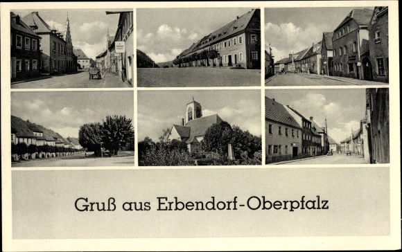 Ak Erbendorf in der Oberpfalz, Detailansichten