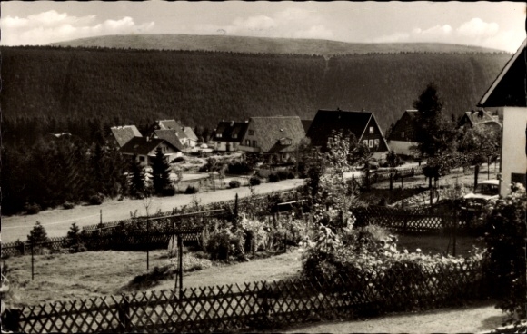 Postcard Schulenberg Clausthal Zellerfeld in the Upper Harz, Gasthof Bergklause