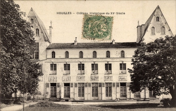 Postcard Houilles Yvelines, Historic Castle of the XV Century