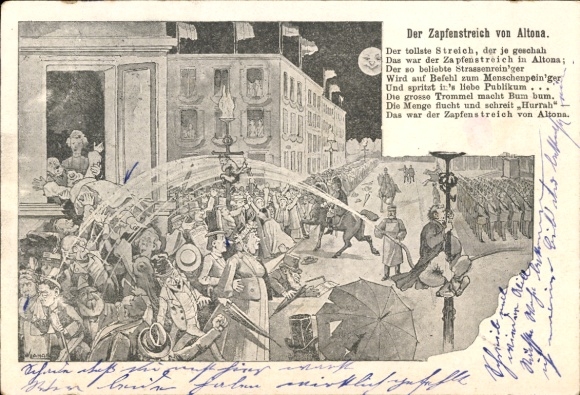 KP artystyczna Hamburg Altona, Tatuaż Altony, wiersz