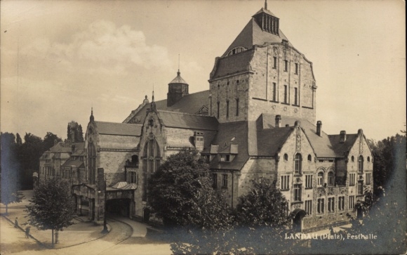 Postcard Landau in der Pfalz, Festival Hall