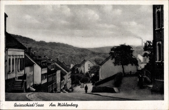 PC Quierschied in Saarland, lot at Mühlenberg, street view