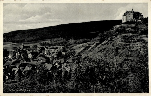 Ak Schwalenberg in Lippe, Panorama