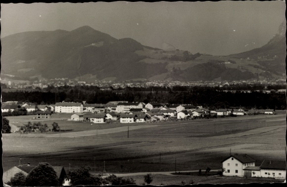 Photo Postcard Mitterfelden Ainring in Upper Bavaria, panorama