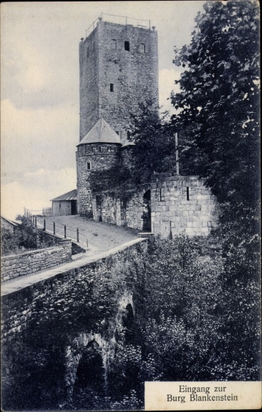 Ak Blankenstein Ruhr Hattingen, Burg