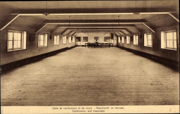 Postcard Bruxelles Brüssel, Société Anonyme Flandria, Conference and course room