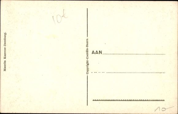 Postcard Doesburg Gelderland Niederlande, Cantine Manschappen, Maurits Kazerne, Billard, Kaserne