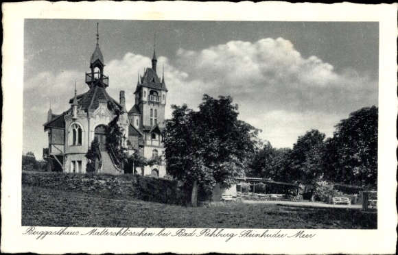 Postcard Wölpinghausen in Schaumburg, Berggasthaus Matteschlösschen